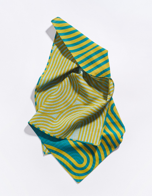 Tortuga Forma Comb Dinner Napkins In Green