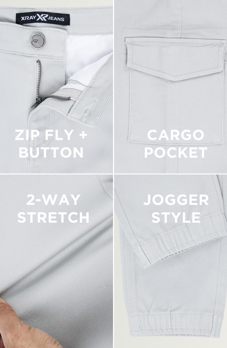 XRAY Kids' Flex Waist Commuter Cargo Joggers, Alternate, color, 