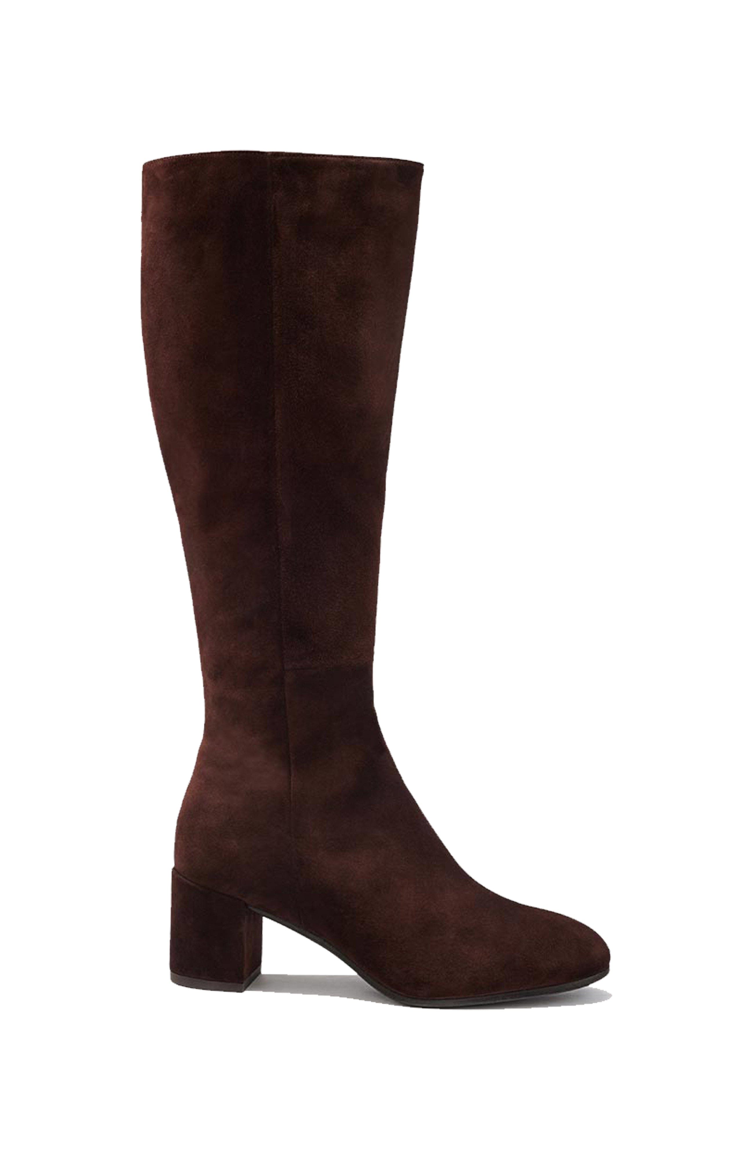 The Edie Boot, Alternate, color, Chocolate