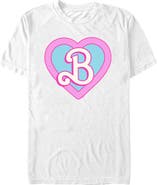 Barbie Men's B Is For Heart Logo T-Shirt