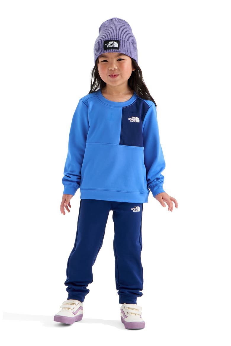 Kids' Performance Fleece Set, Alternate, color, ACTIVE BLUE/ BOLD BLUE