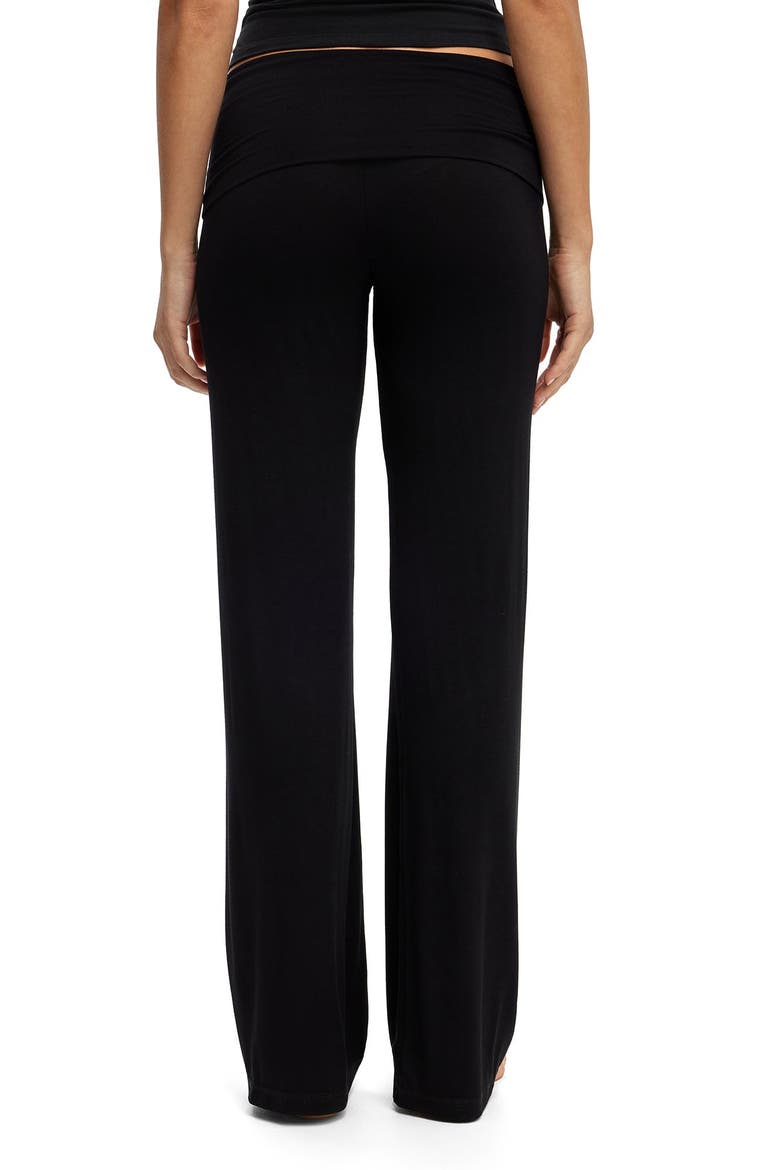 Women's Airy Soft Roll Waist Pant, Alternate, color, Smooth Black