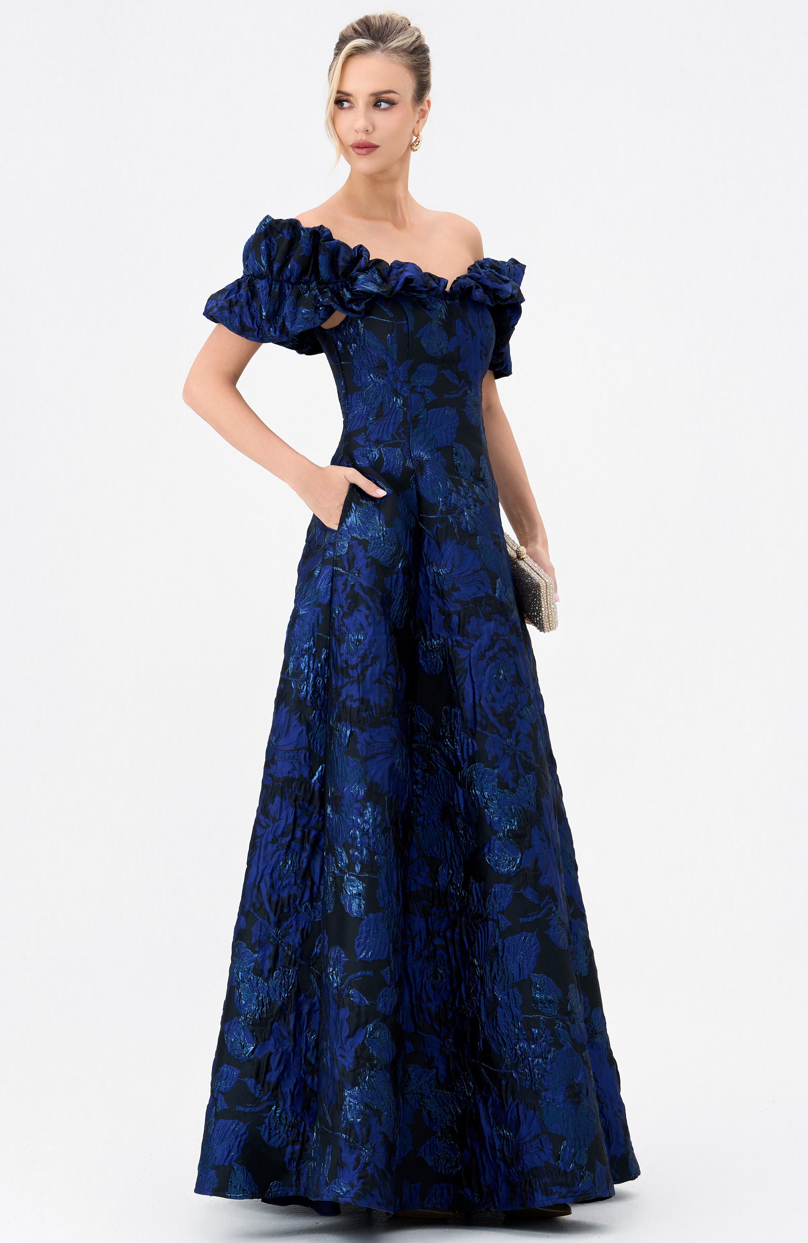 Maliyah Off Shoulder Gown - image 2