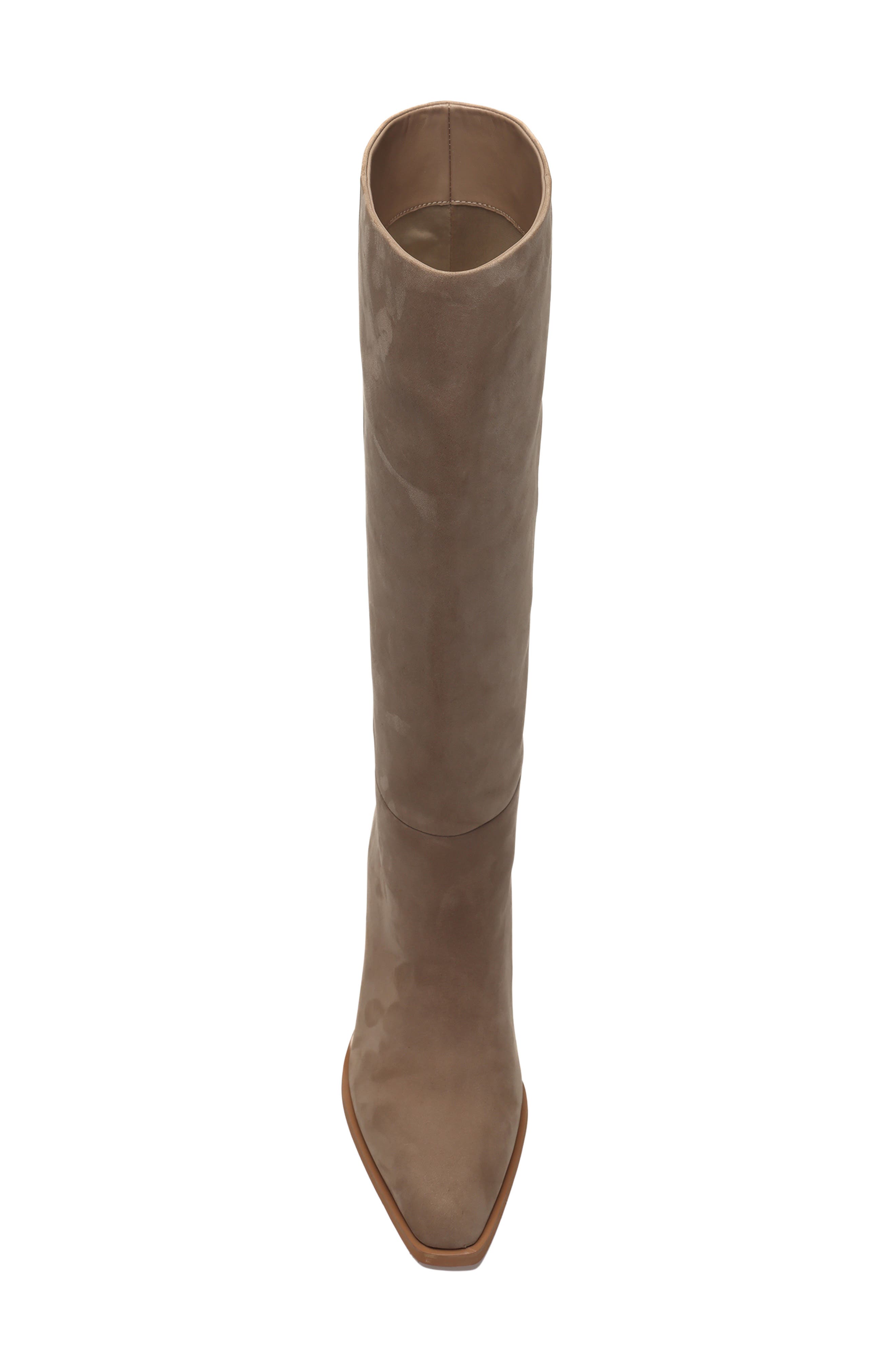 Jackson Knee High Boot, Alternate, color, MOCHA TAUPE NUBUCK