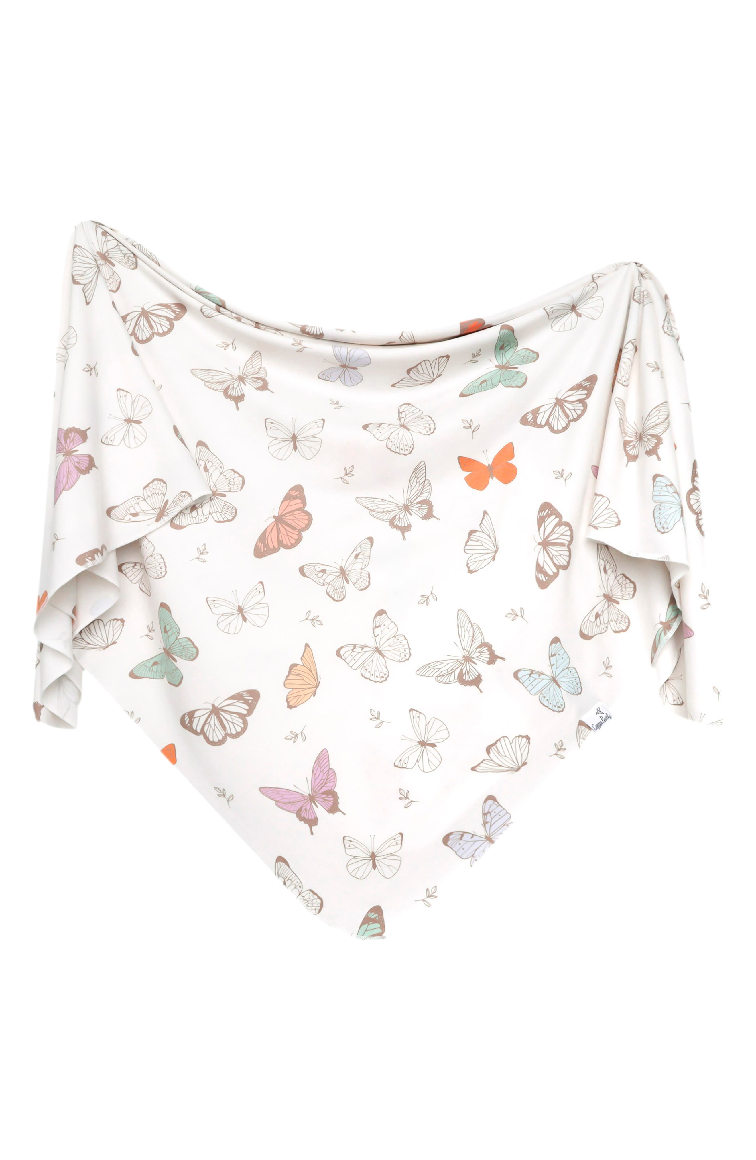 Copper Pearl Boone Swaddle Blanket in Luna 