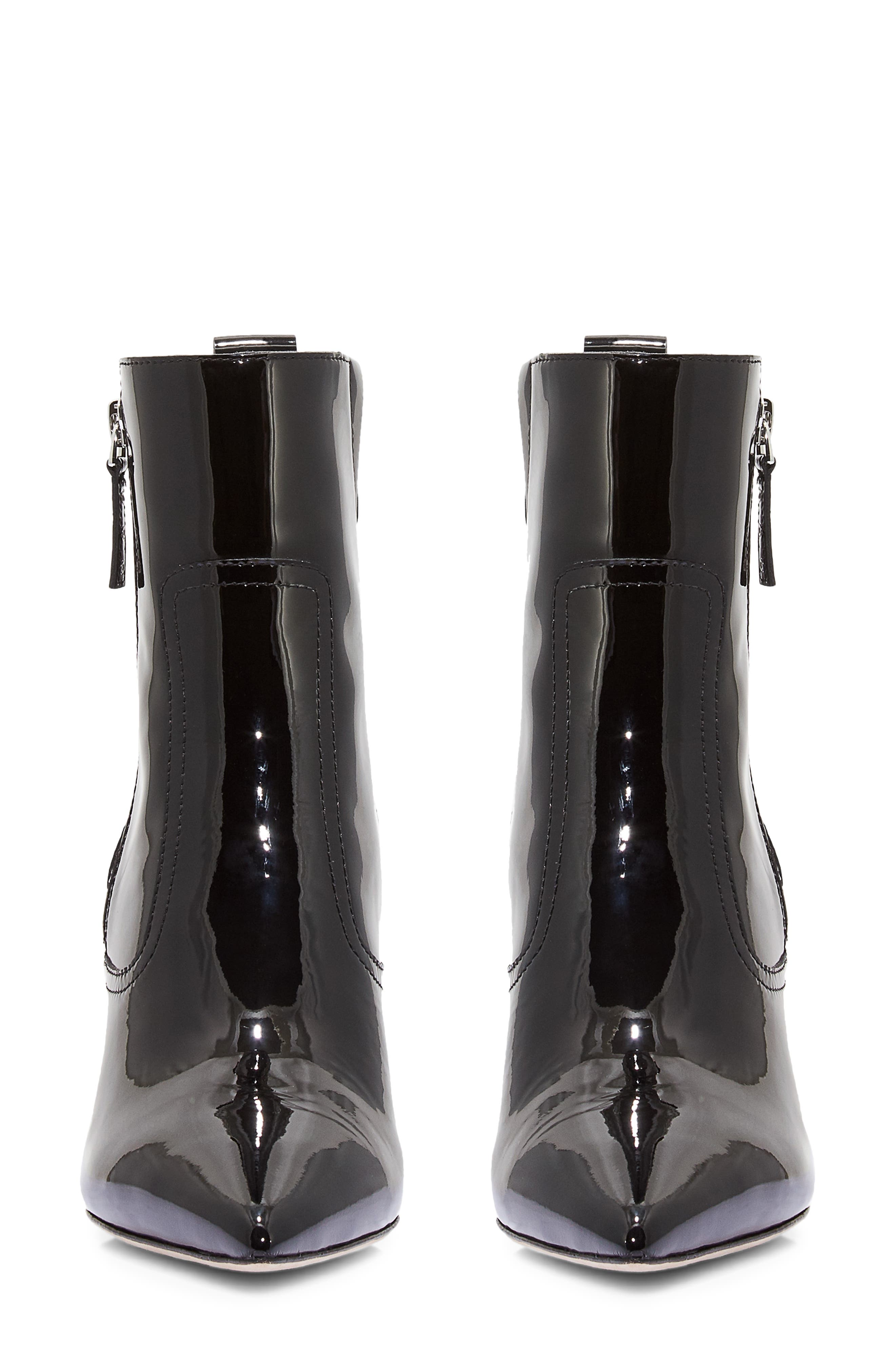 Callan Block Heel Bootie, Alternate, color, BLACK PATENT