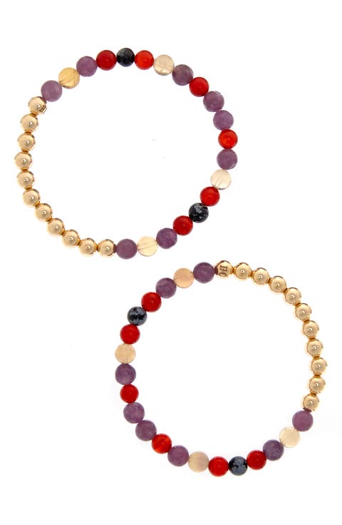N62 Smooth Digestion Set of 2 Healer's Bracelets