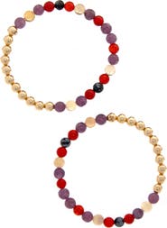 The Healer’s Collection N62 Smooth Digestion Set of 2 Healer's Bracelets