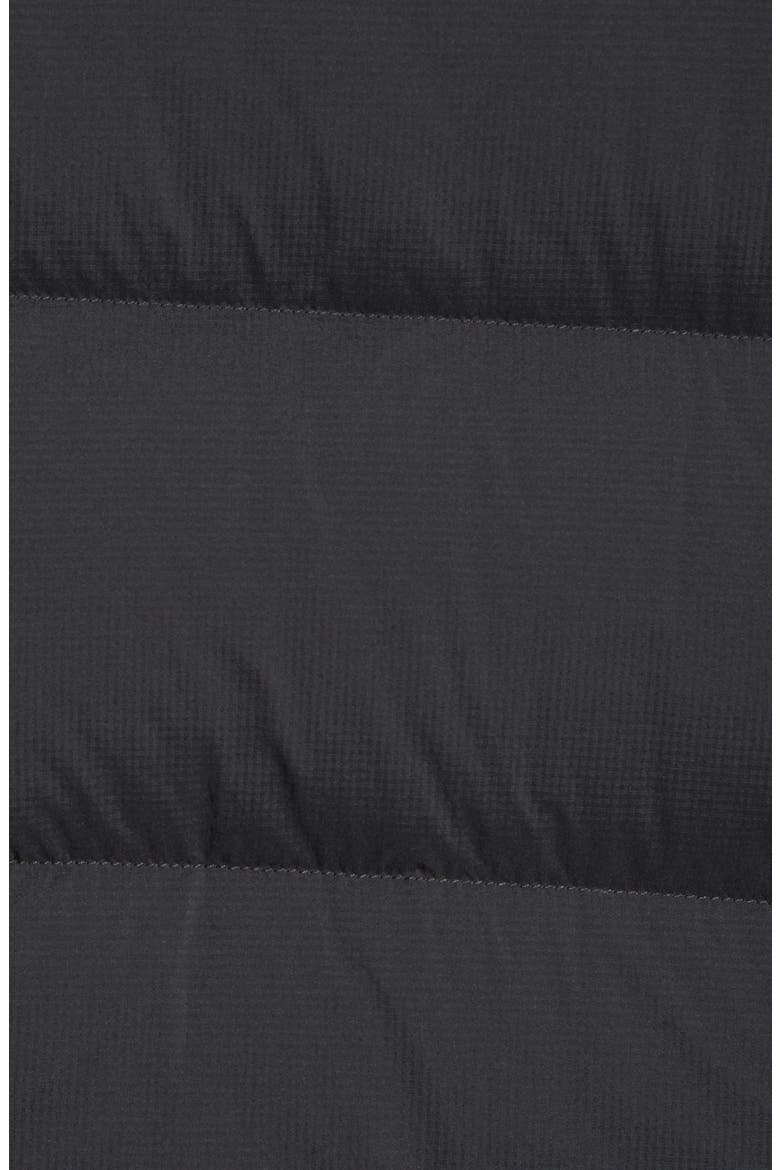 Featherweight Water Repellent Down Coat, Alternate, color, FADED BLACK
