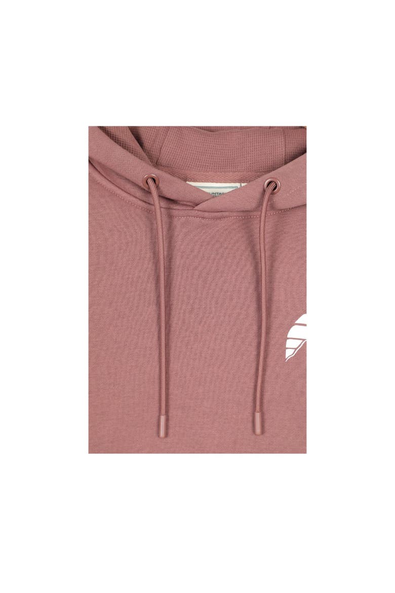Mountain Button Hoodie, Alternate, color, Light Brown