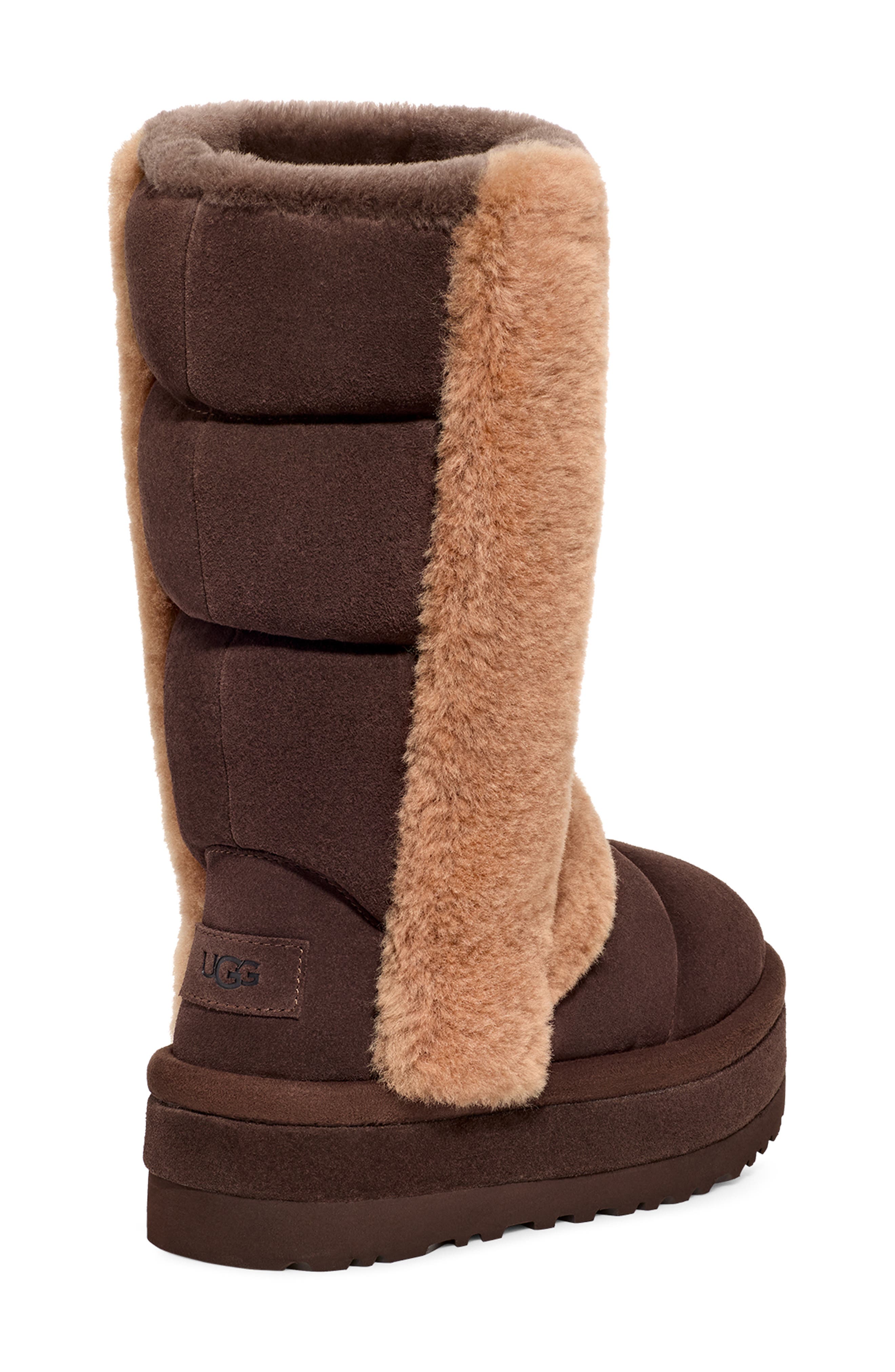 UGG<sup>®</sup> Chillapeak Genuine Shearling Trim Tall Boot, Alternate, color, 