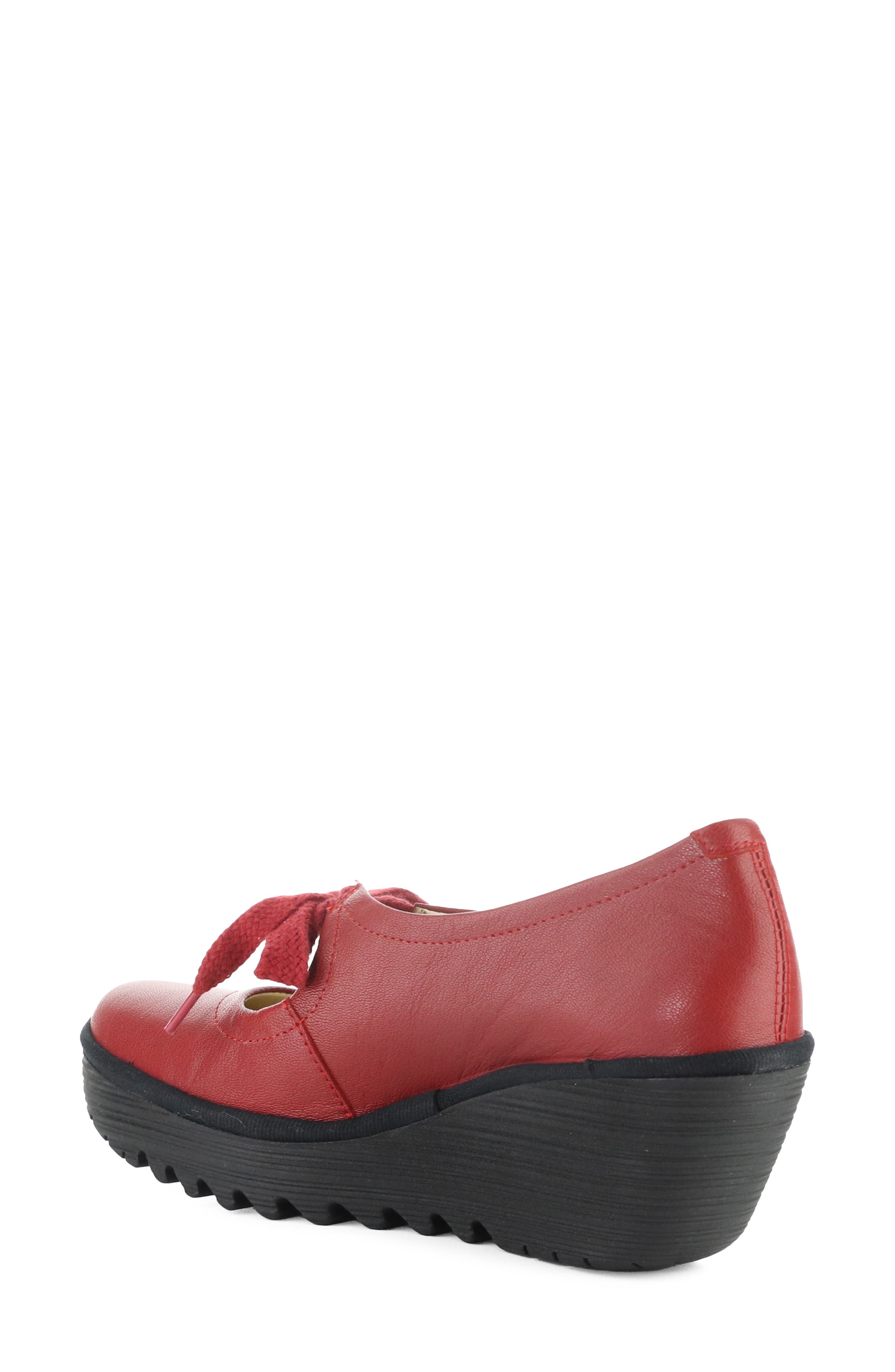 Yami Wedge Pump, Alternate, color, 001 LIPSTICK RED