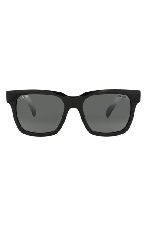 54mm Polarized Square Sunglasses
