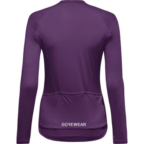 Gorewear Spinshift Long-sleeve Jersey In Purple