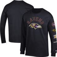 Champion Men's Champion Black Baltimore Ravens Seal Long Sleeve T-Shirt