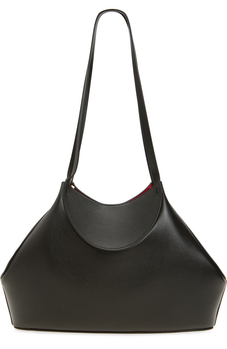 Givenchy Small Facet Leather Tote, Alternate, color, 001-Black