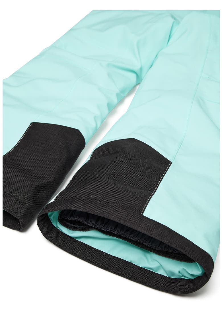 Kids' Waterproof Ski Pants, Alternate, color, GREEN