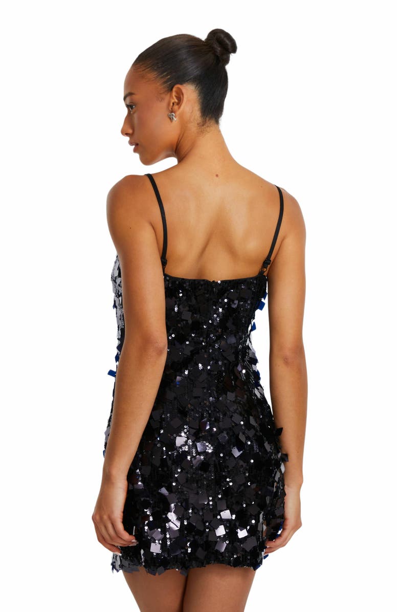 QUIZ Large Square Sequin Bodycon Dress, Alternate, color,