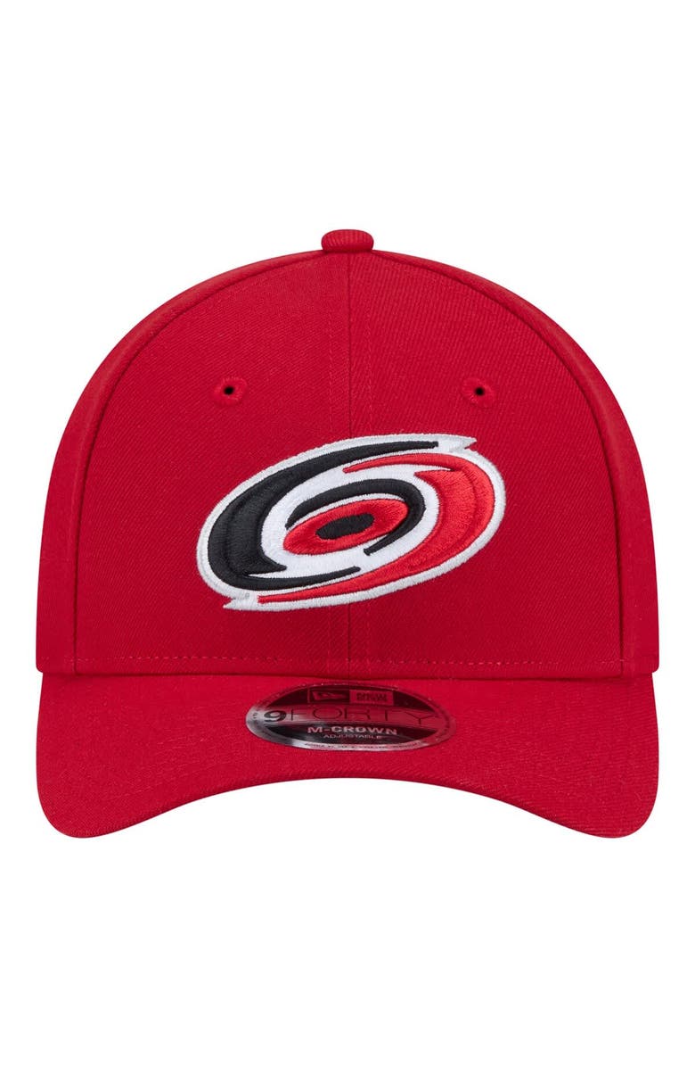 New Era Men's New Era Red Carolina Hurricanes COOLERA 9FORTY M-Crown Adjustable Hat, Alternate, color, Red