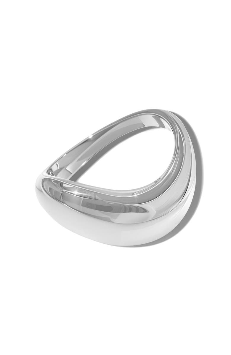 BEN ONI Wave Stackable Ring, Main, color, Silver