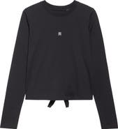 ジバンシィ Givenchy Back Bow T-Shirt ジバンシィ Givenchy Back Bow T-Shirt Givenchy Bow T-Shirt in