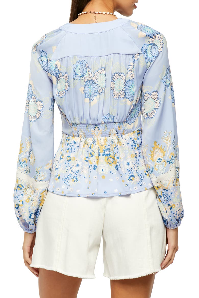 Run Free Print Shirt, Alternate, color, BLUE