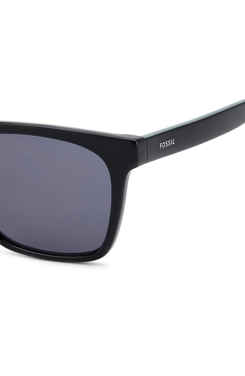 Fossil 55mm Rectangular Sunglasses, Alternate, color,