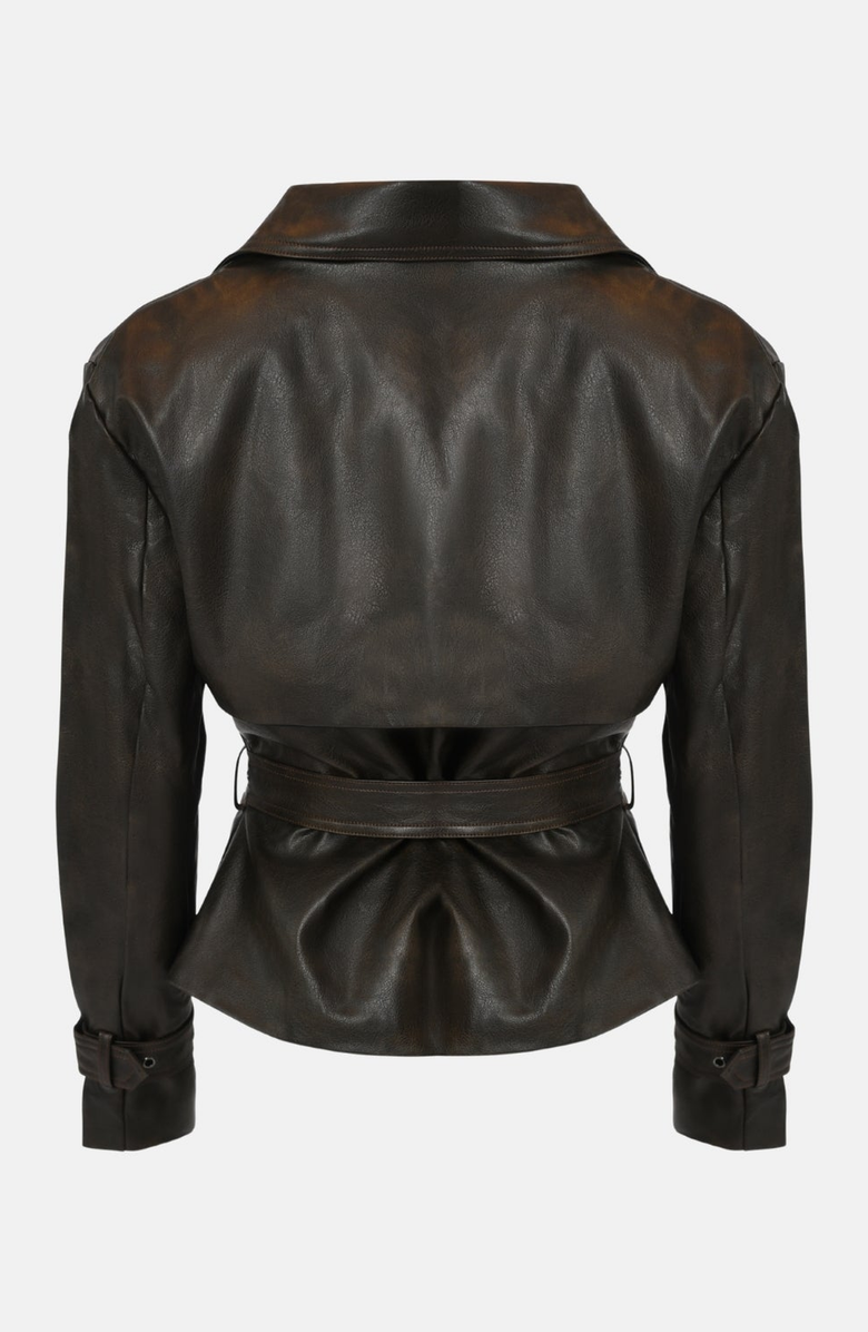 OW Collection DAPHNE Jacket, Alternate, color, Black