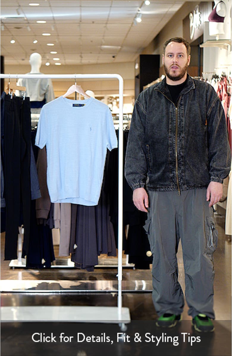 Textured Seed Stitch Cotton & Linen Sweater, sales video thumbnail