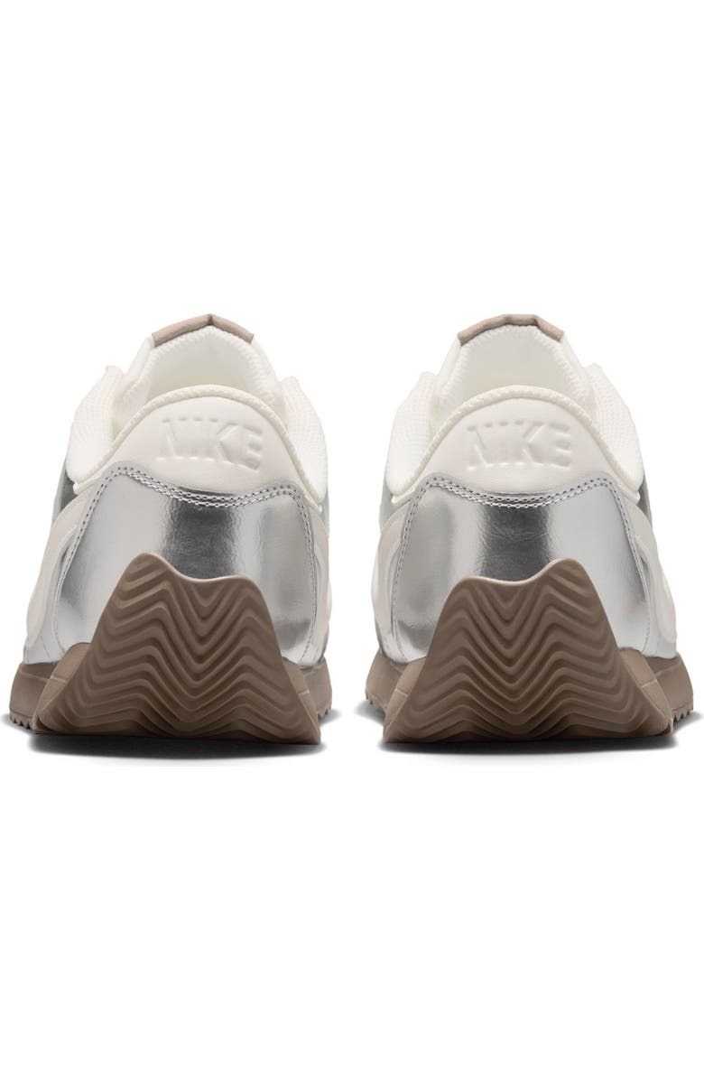 Nike Pacific Low Top Sneaker, Alternate, color, Metallic Silver/ Sail/ Brown