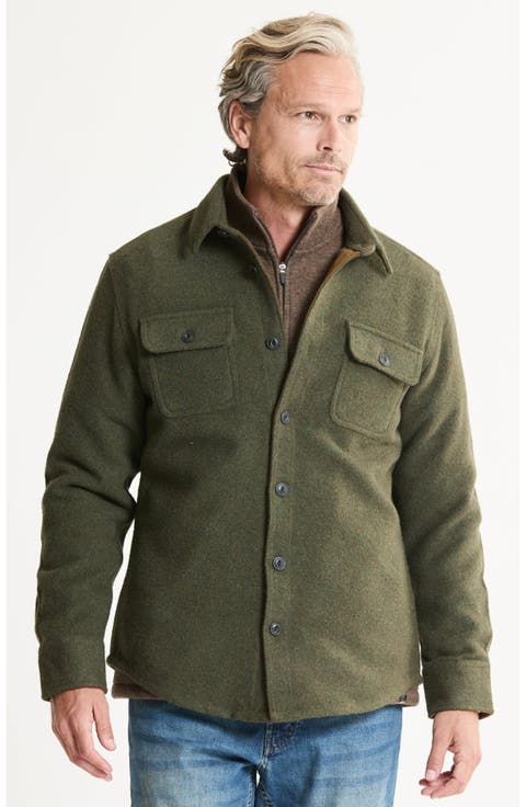 Wool Blend Overshirt