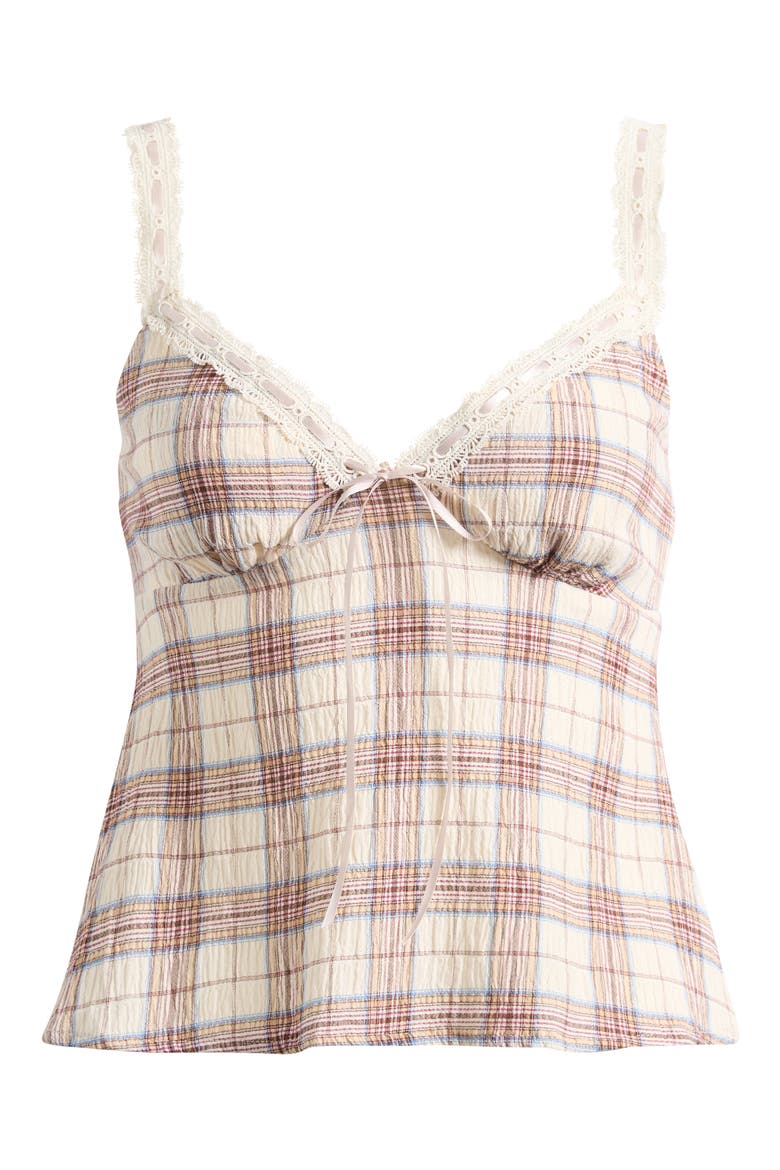 Pretty It Up Tie Detail Top, Alternate, color, MULTI