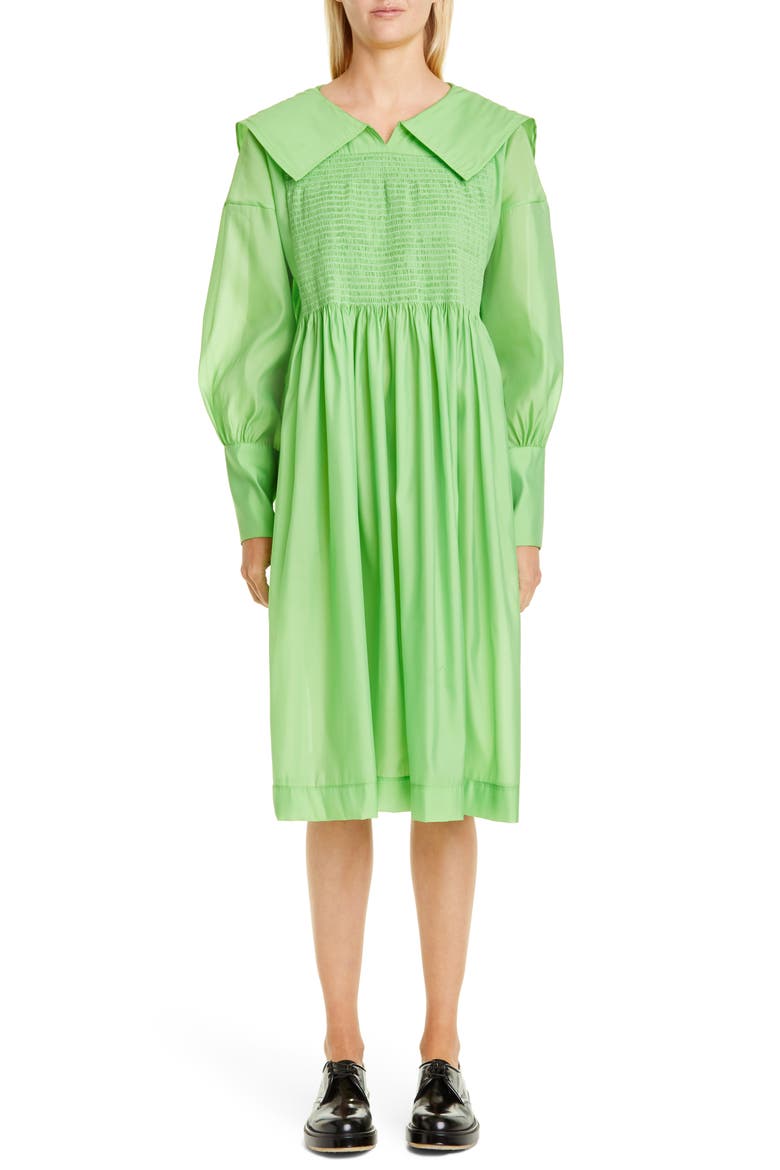 Robert Midi Dress, Main, color, GREEN