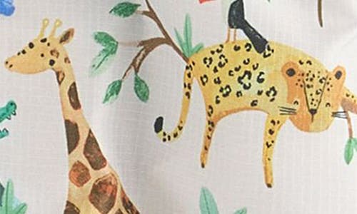 Next Kids' Safari Water-resistant Hooded Jacket In Neutral