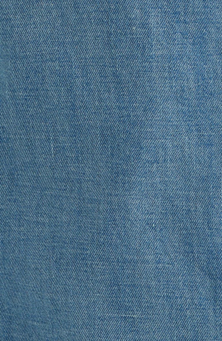 Tecovas Denim Snap-Up Shirt, Alternate, color, Light Wash