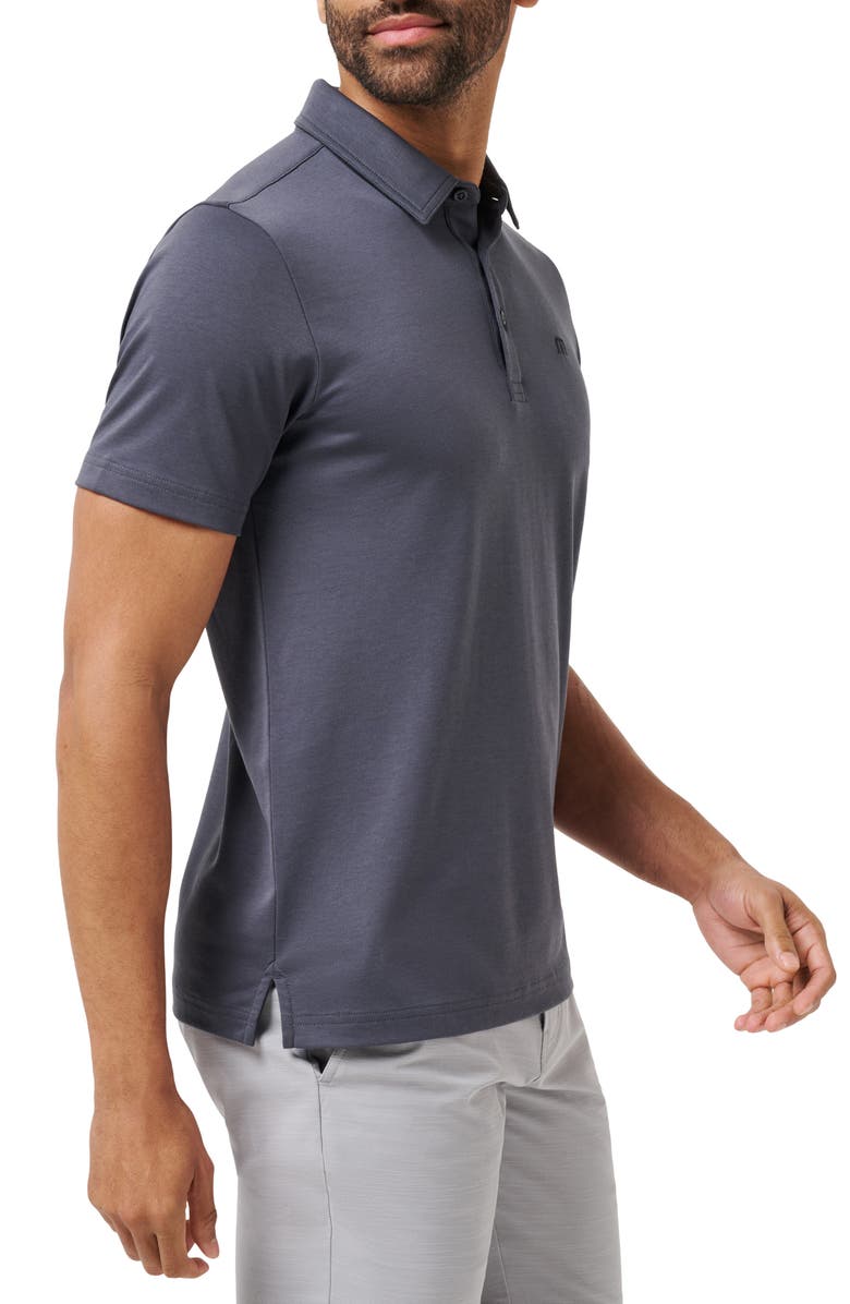 TravisMathew Warm Skies Polo, Alternate, color, Ebony