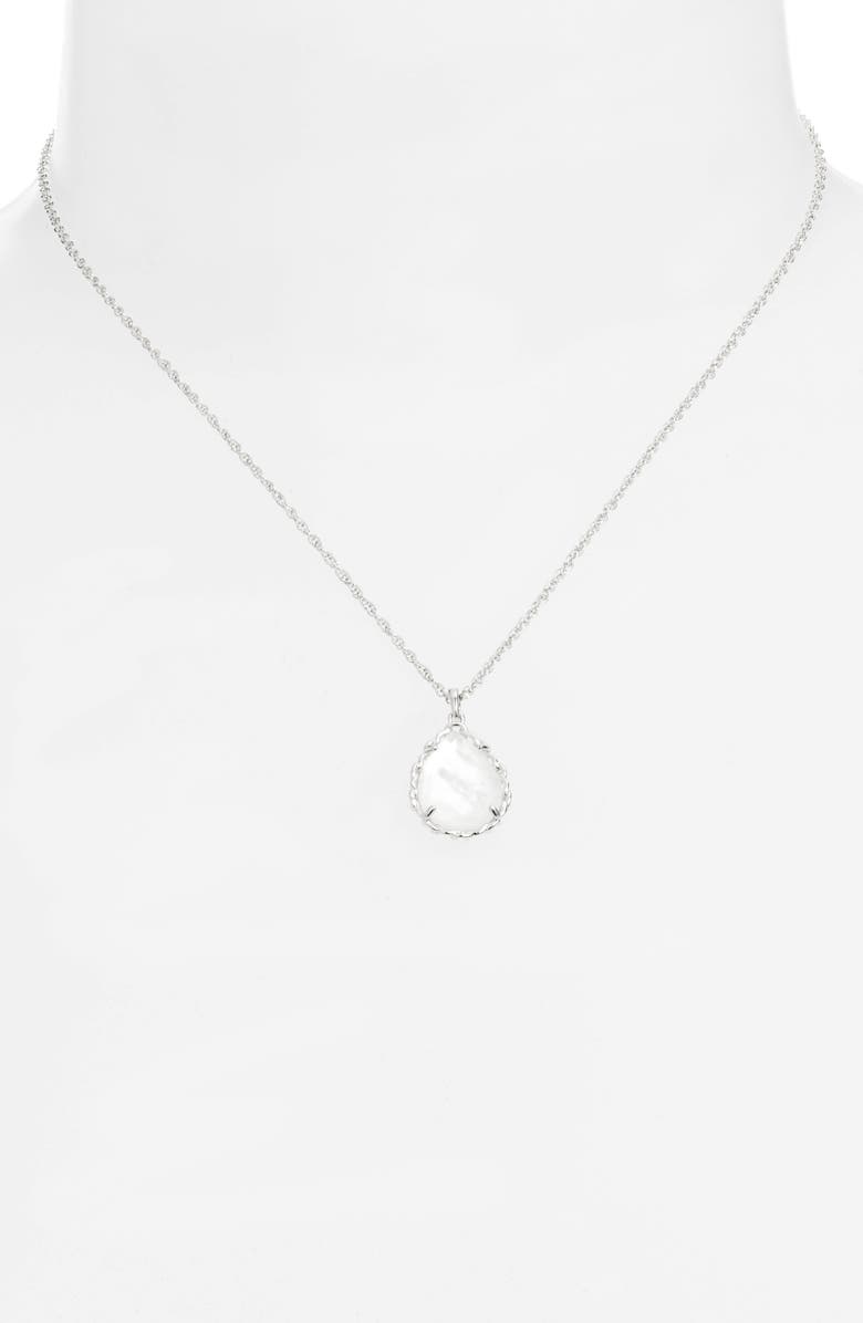 Kendra Scott Dee Macramé Short Pendant Necklace, Alternate, color,