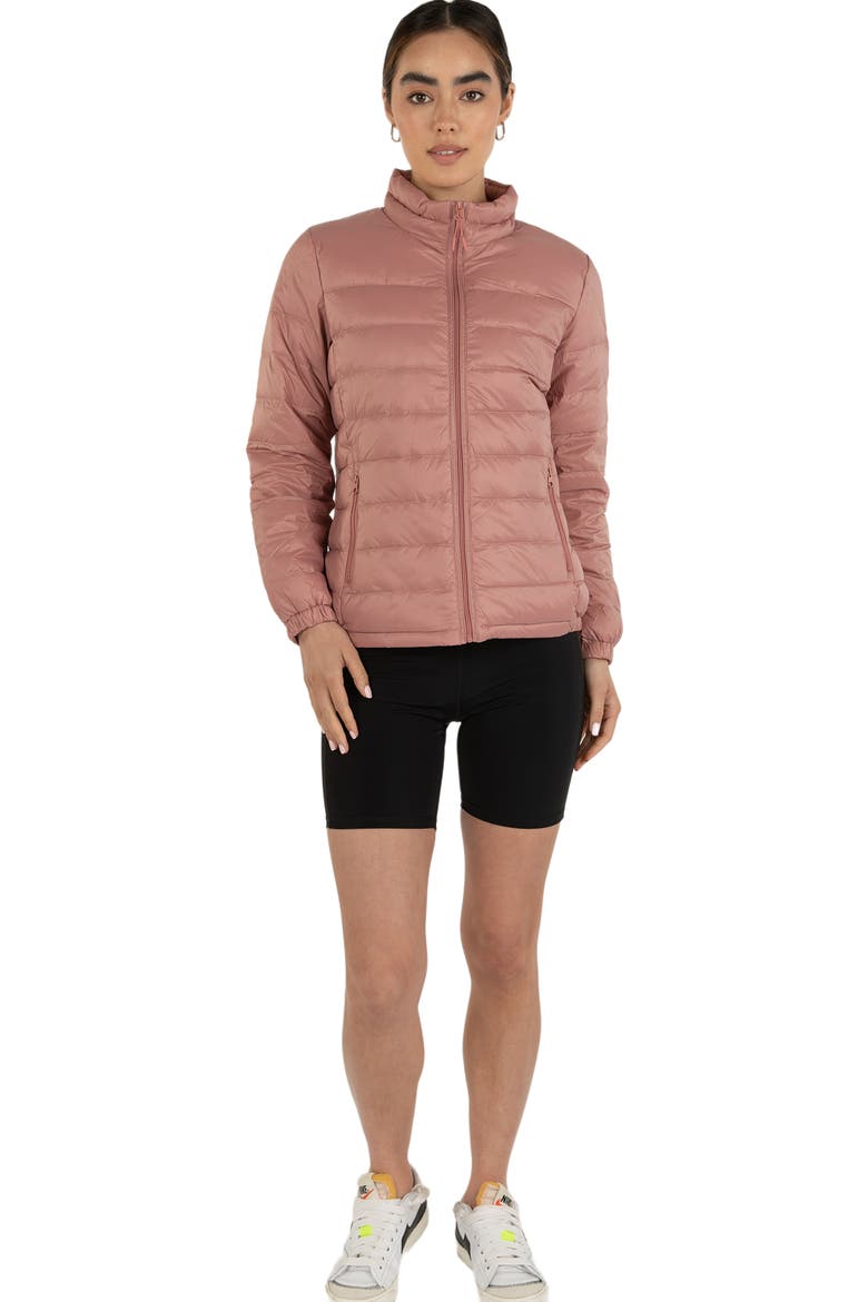 Urbaneer Down Jacket, Main, color, Pink Satin
