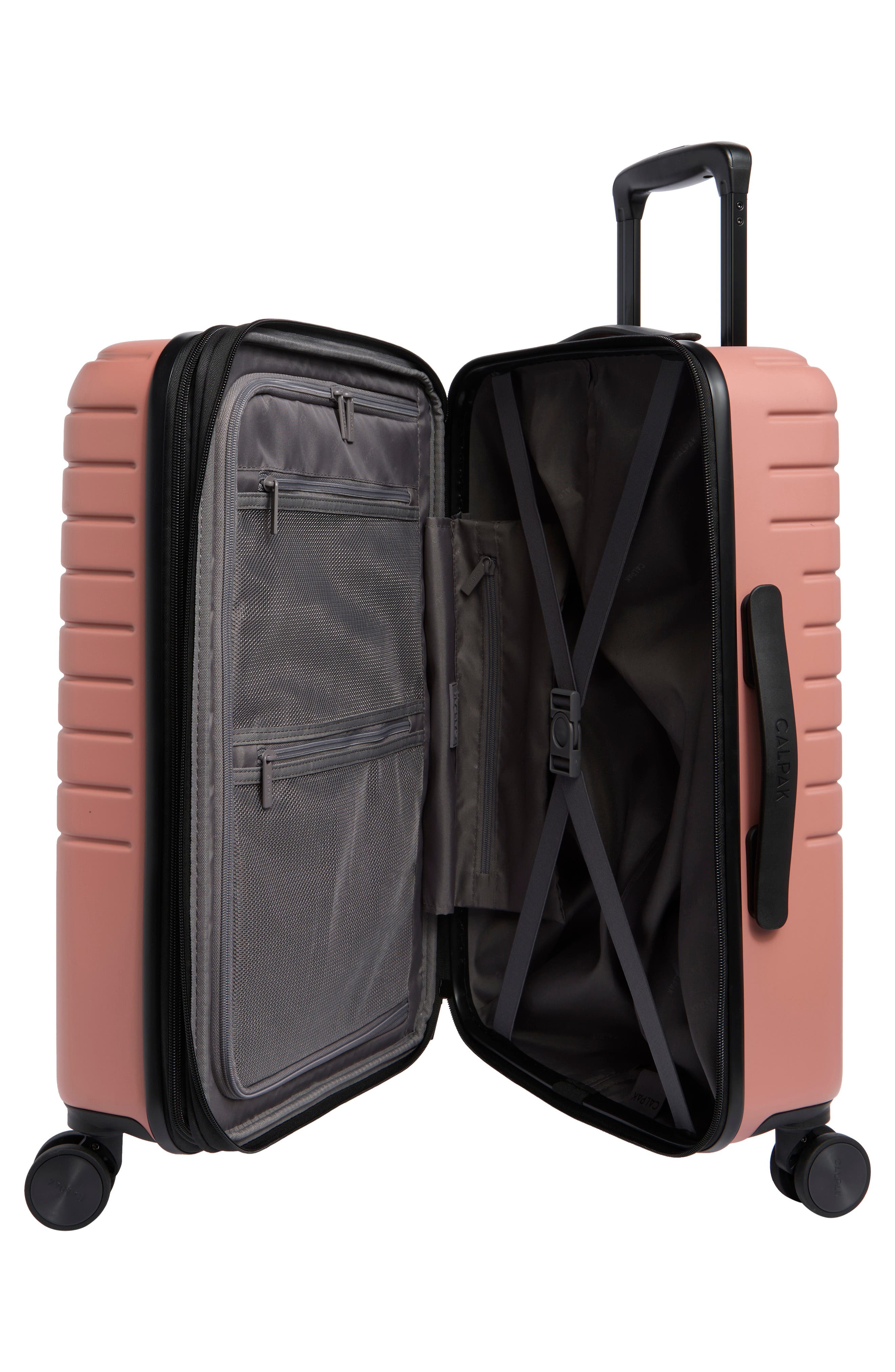 CALPAK Linley 22-Inch Expandable Carry-On Suitcase, Alternate, color, Sunkissed