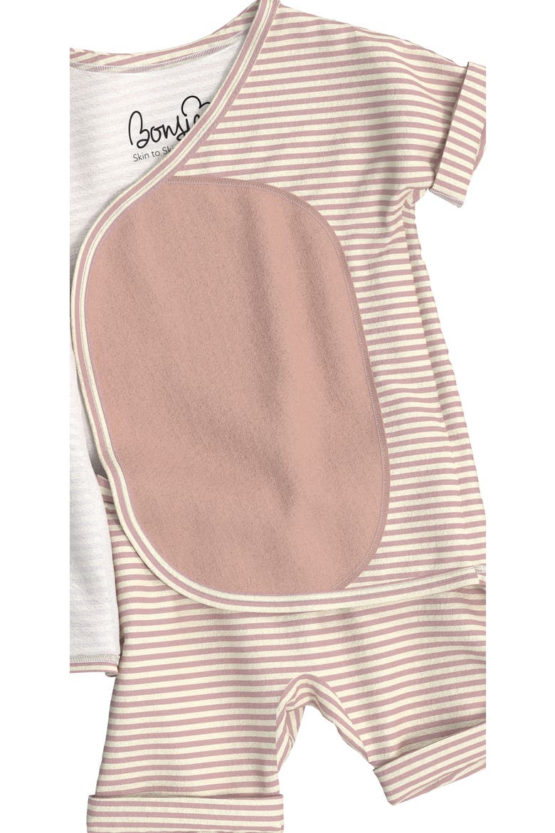 Unisex Baby Romper, Alternate, color, Berry Twist