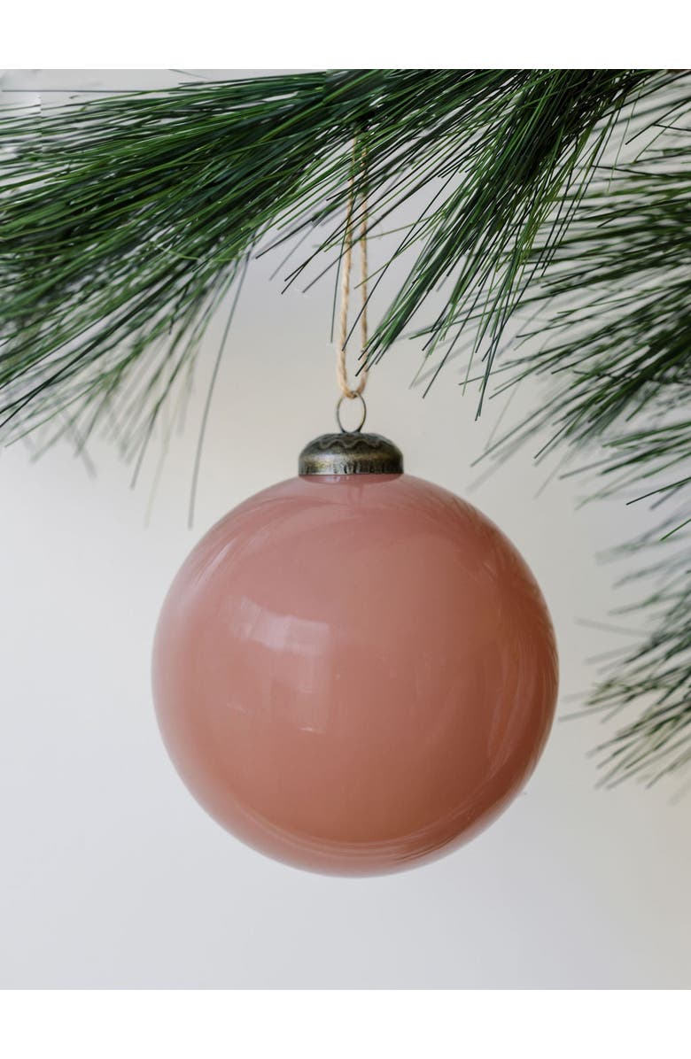 CG Hunter 4" Assorted Vintage Rose Glass Ornament, Alternate, color, 