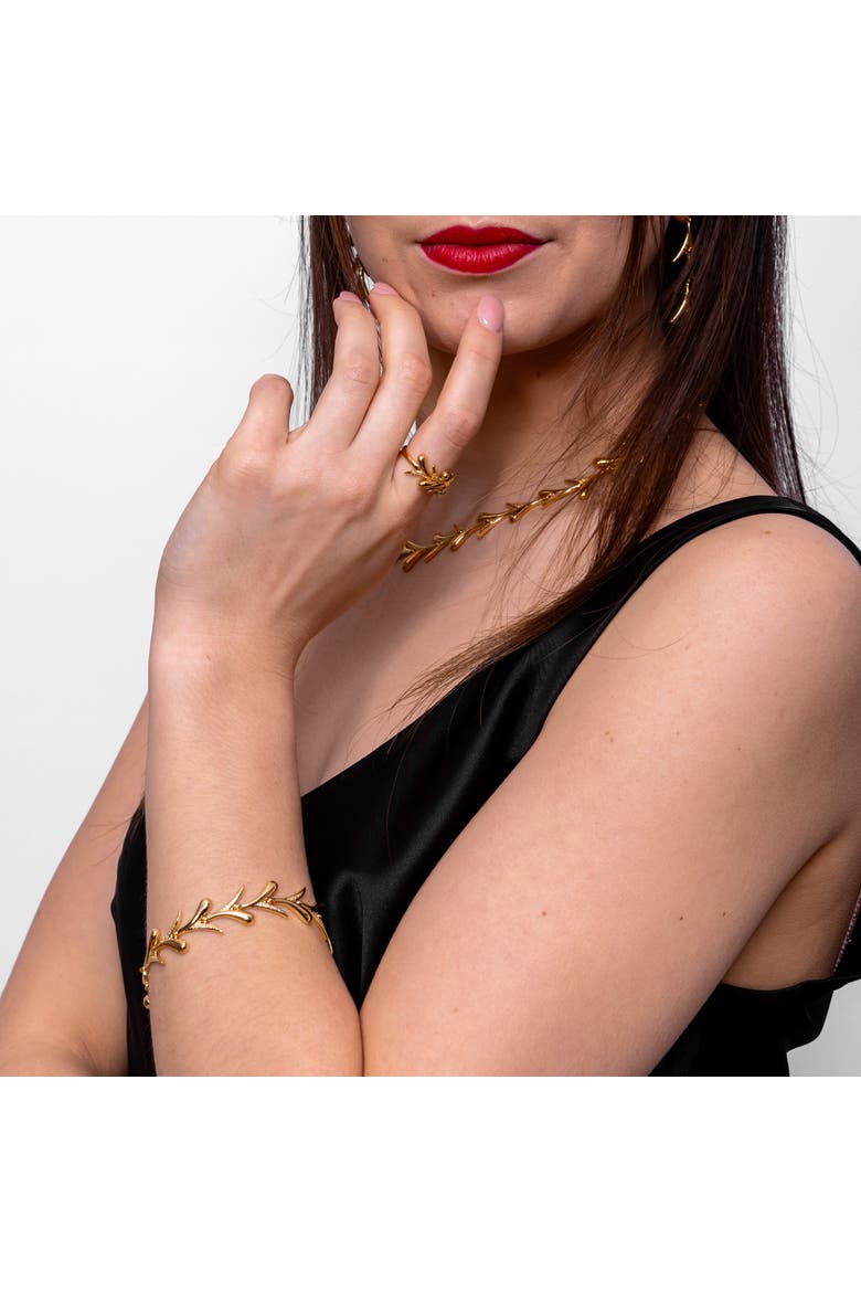Sycamore Bracelet, Alternate, color, Gold