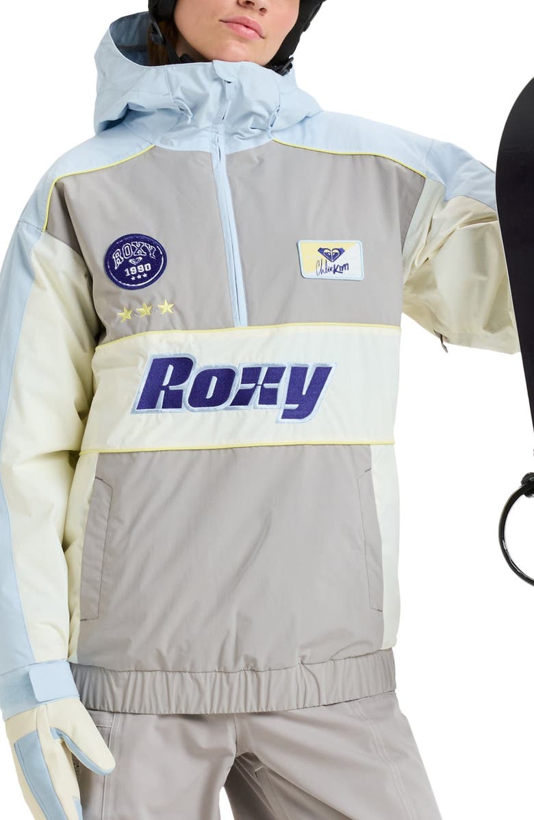 Roxy Chloe Kim Anorak, Main, color, Ash