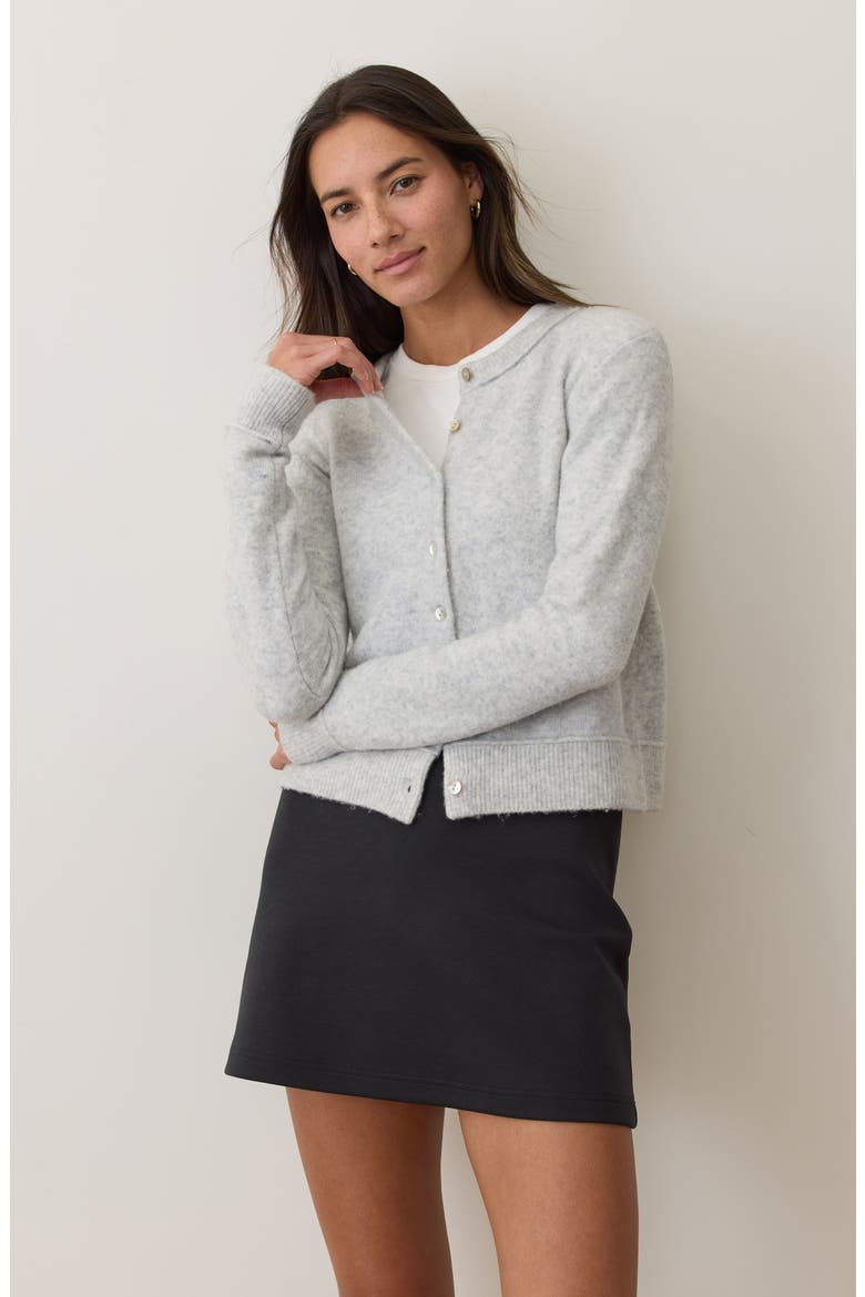 Sausalito Merino Wool Blend Cardigan, Alternate, color, MIST