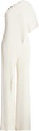 Lauren Ralph Lauren April One-Shoulder Georgette Jumpsuit