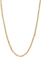 Nordstrom Gathered Chain Wrap Necklace