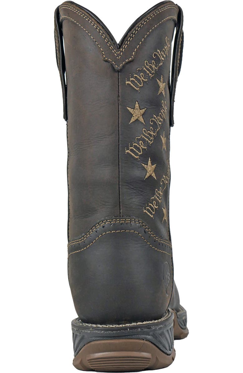 Hoss Boot Company HOSS We The People Composite Toe Western Work Boot, Alternate, color, Brown