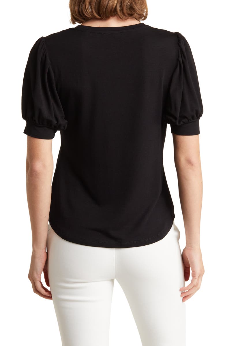 T Tahari Blouson Sleeve Top, Alternate, color, 