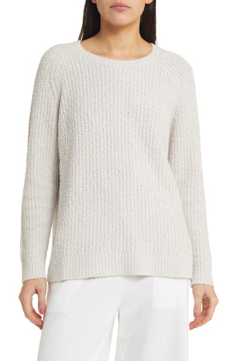Rib Organic Cotton Blend Sweater
