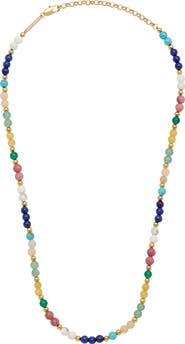 Estella Bartlett Multistone Beaded Necklace
